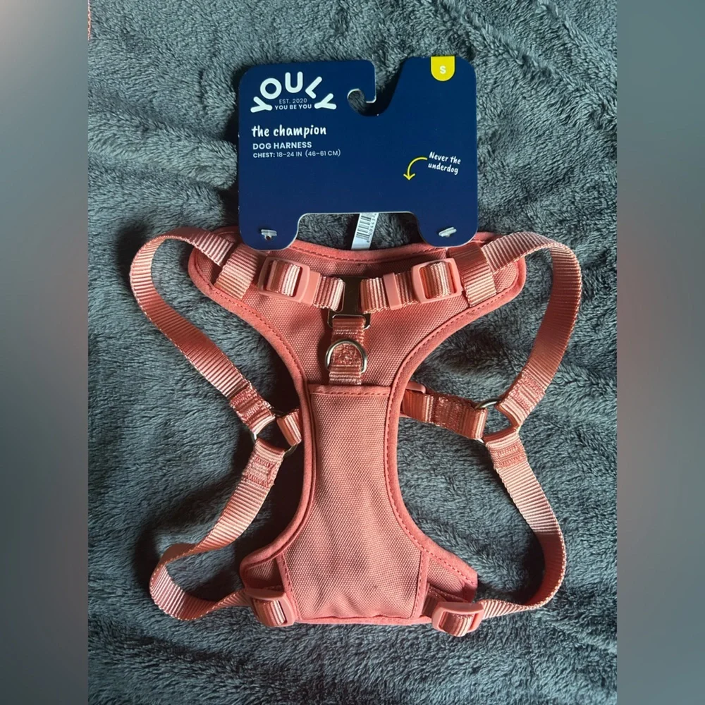 NWT YOULY padded dog harness S